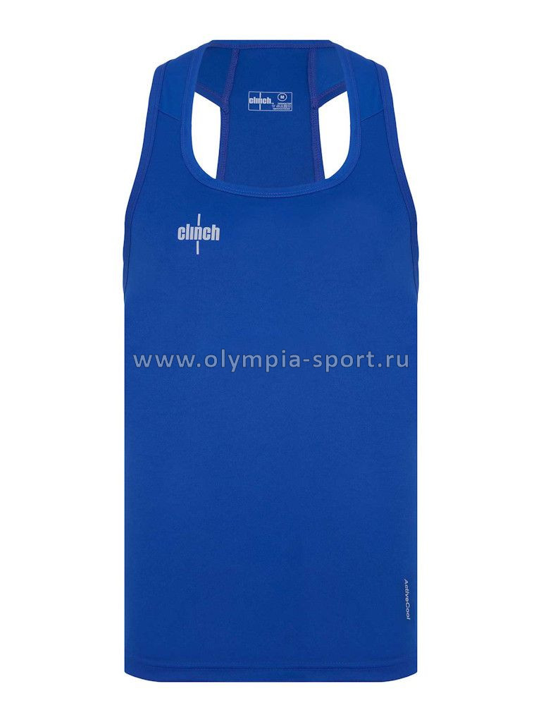 Майка боксерская Clinch Olimp синяя