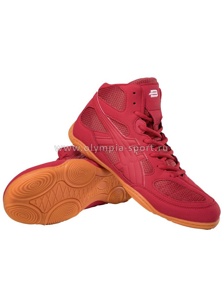 Борцовки BoyBo New красный BB251