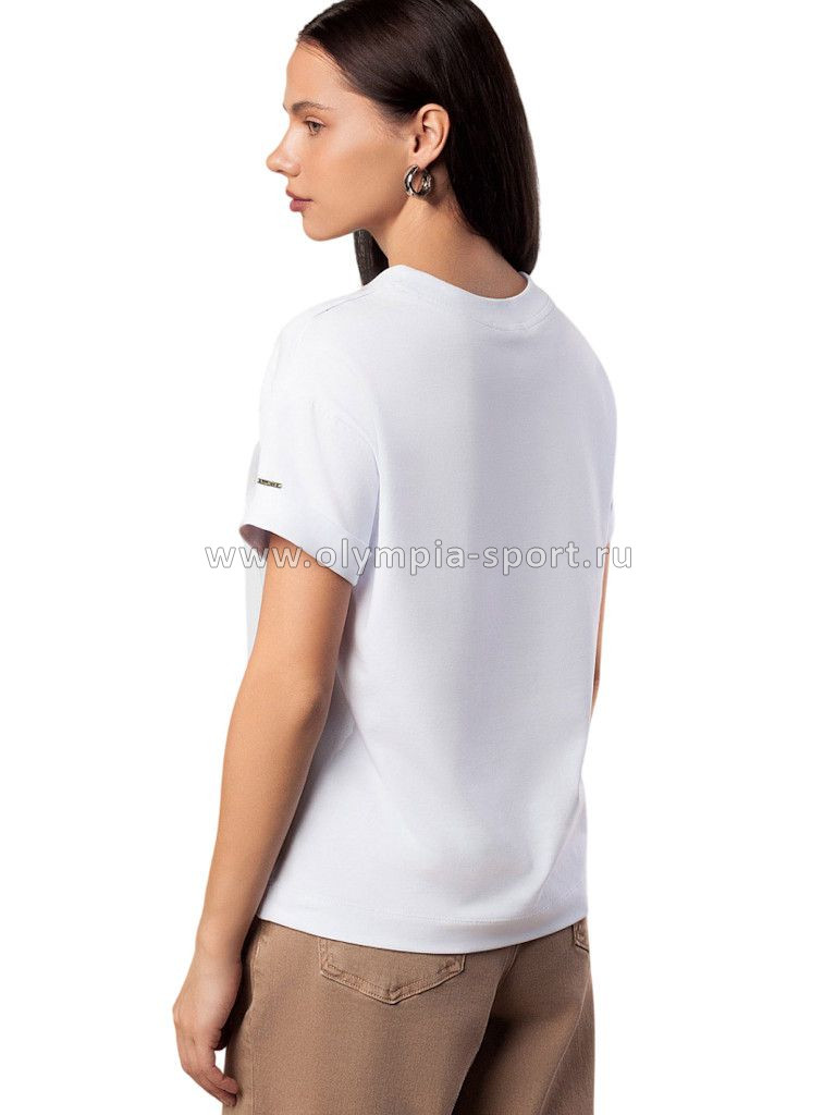 Футболка женская D49.117 белый_inspire