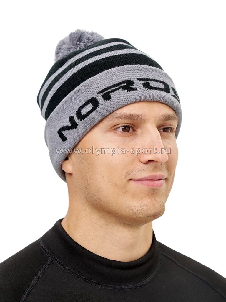 Шапка Nordski Winter Black/Grey NSV727224 OS