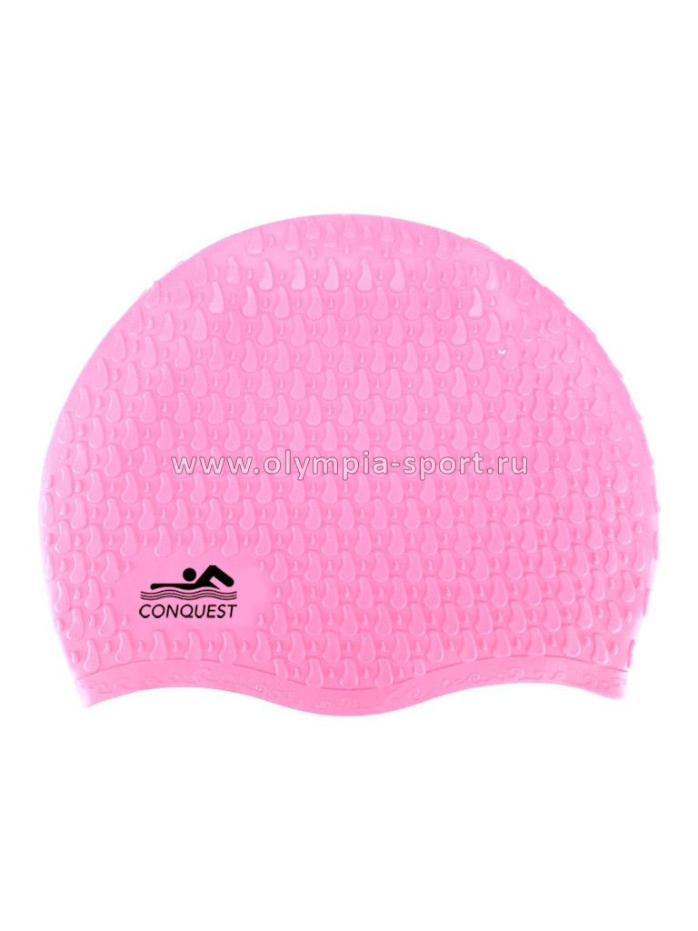 Шапочка для плавания CONQUEST YM-JY силикон
