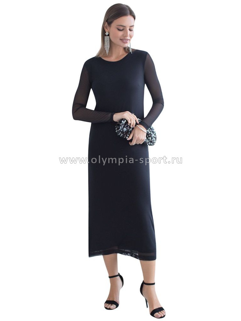 Платье женское Vilatte D22.238 черный