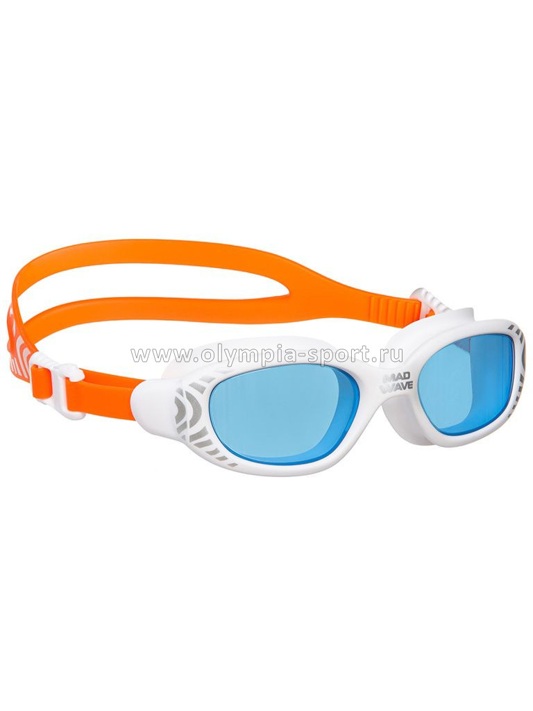Очки для плавания Mad Wave Zeebro, White